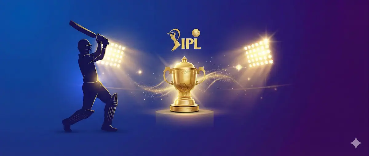 IPL stadium illustration used for today match prediction and betting tips