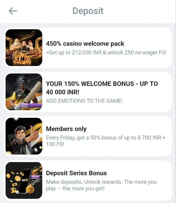 Melbet deposit promotions: the 450% casino welcome pack and the 150% welcome bonus of up to 40,000 INR
