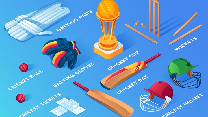 List of gear used in a cricket match