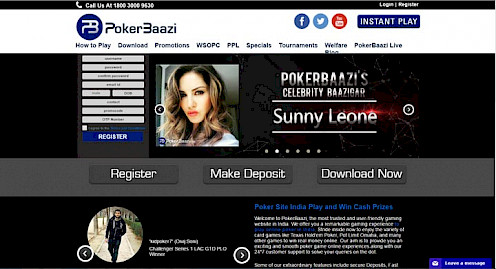 Pokerbaazi Website