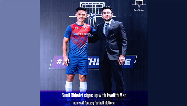 Sunil Chhetri signs as brand ambassador for Twelfth Man