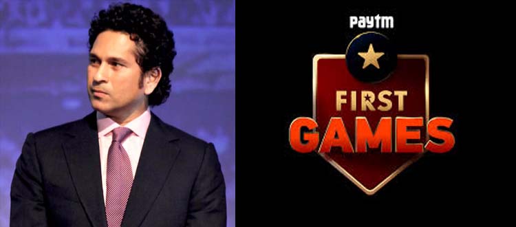 Sachin Tendulkar joins Paytm First Games as a brand ambassador